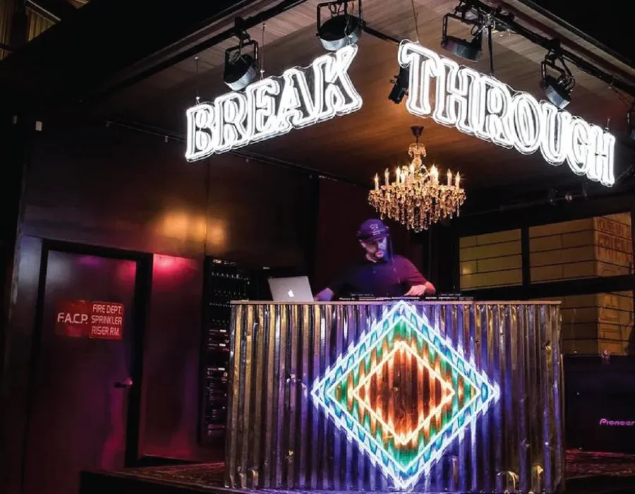 Acrylic with LED Neon Fascia Sign Board Lahore