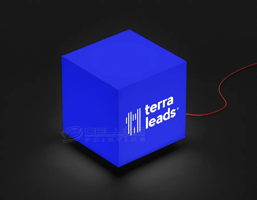 Acrylic Light Box Podium / Cubes Lahore