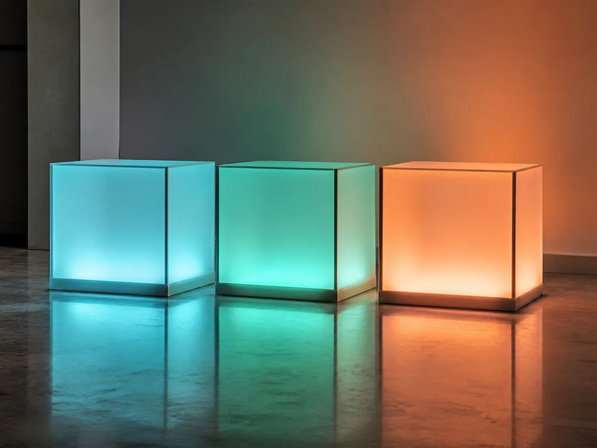 Acrylic Light Box Podium / Cubes Lahore