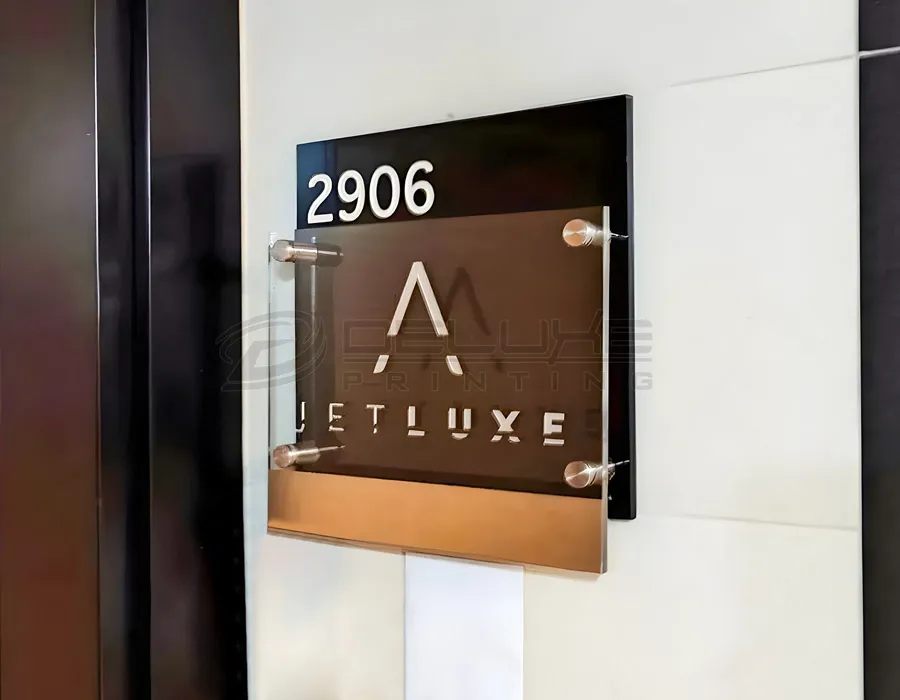 Acrylic Plate with Etching & Colored Letters Lahore