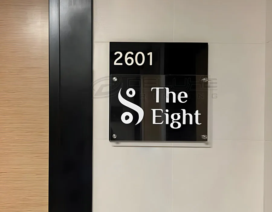 Acrylic Plate with Etching & Colored Letters Lahore