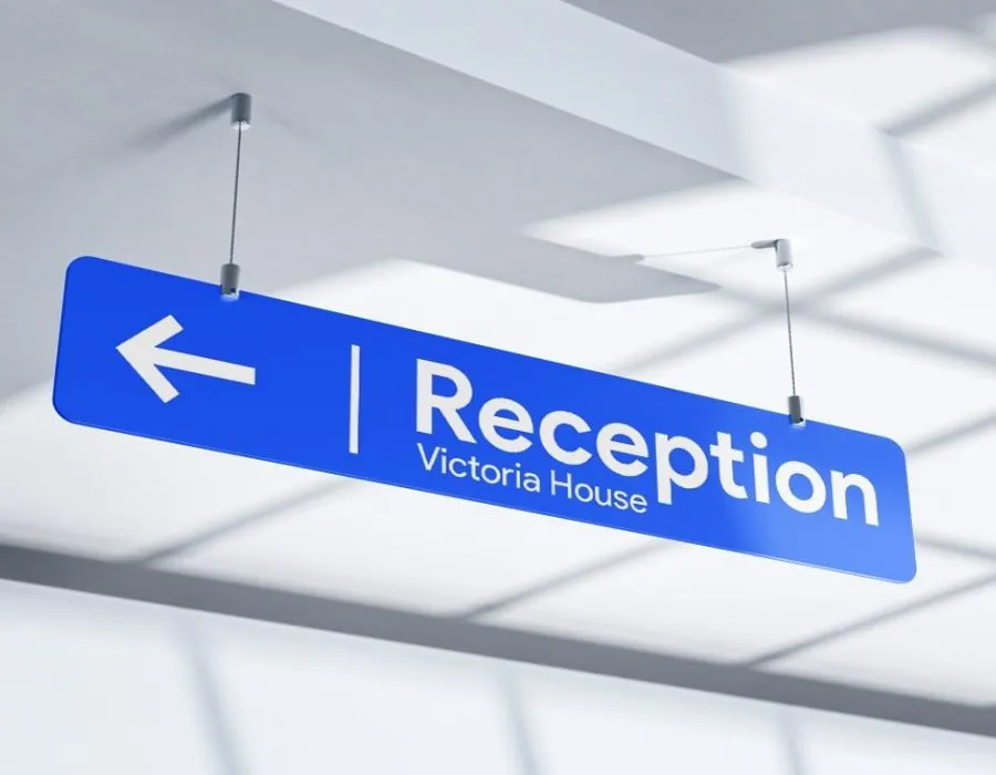 Acrylic with Digital Printed Vinyl Signage Lahore