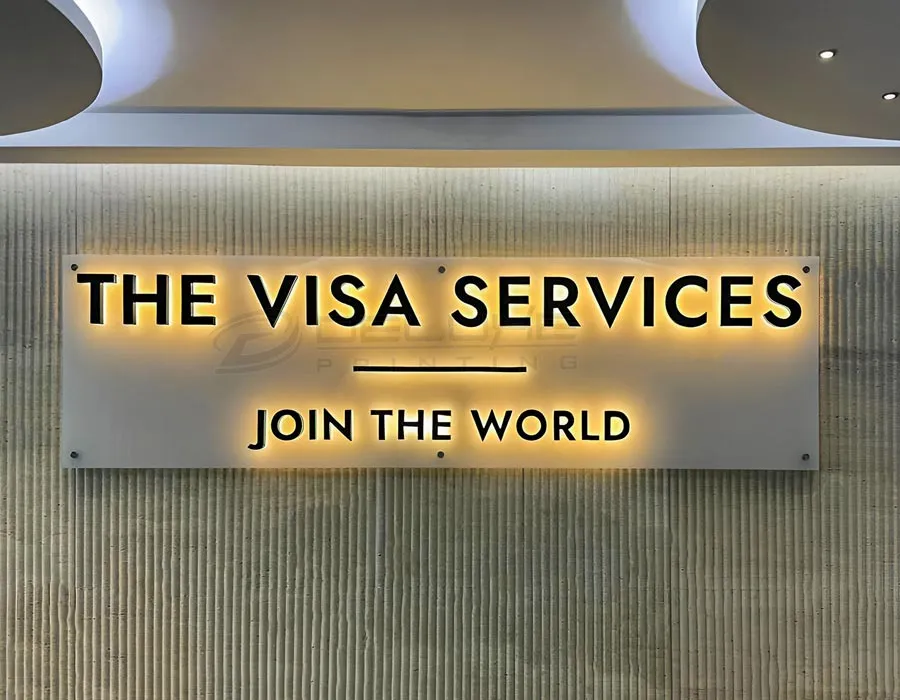 Aluminum Outlit Signage Lahore