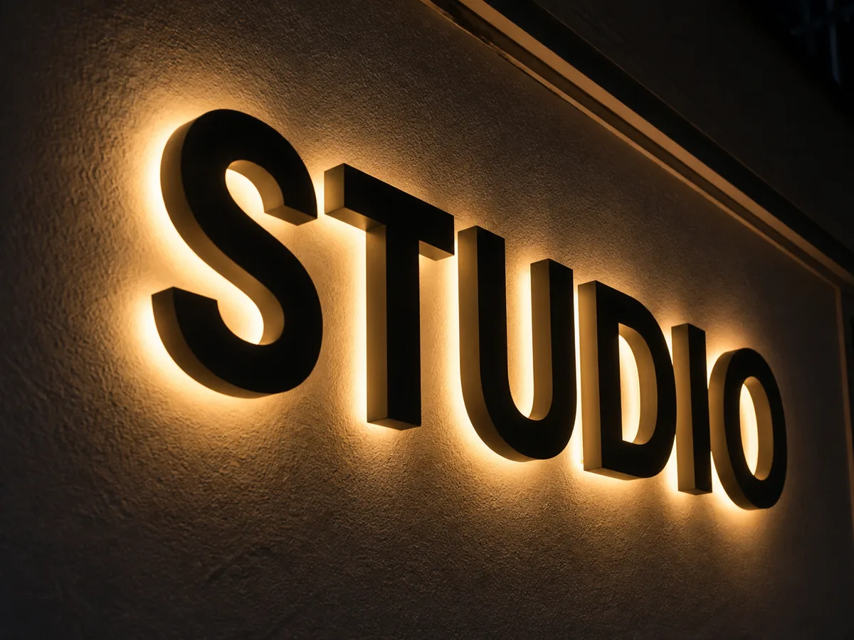 Aluminum Backlit Signage