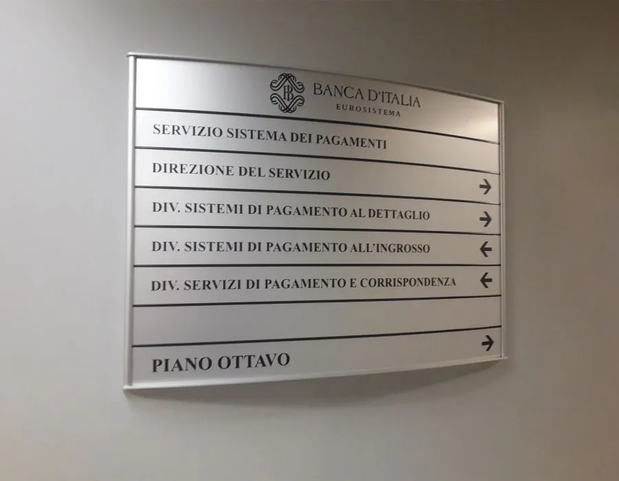 Aluminum Profile Board + Vinyl Cut Letters Signage Lahore