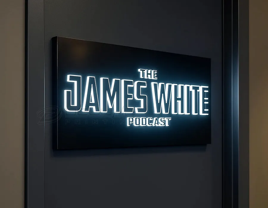 Aluminum Box with Acrylic Letters Sign Board Lahore