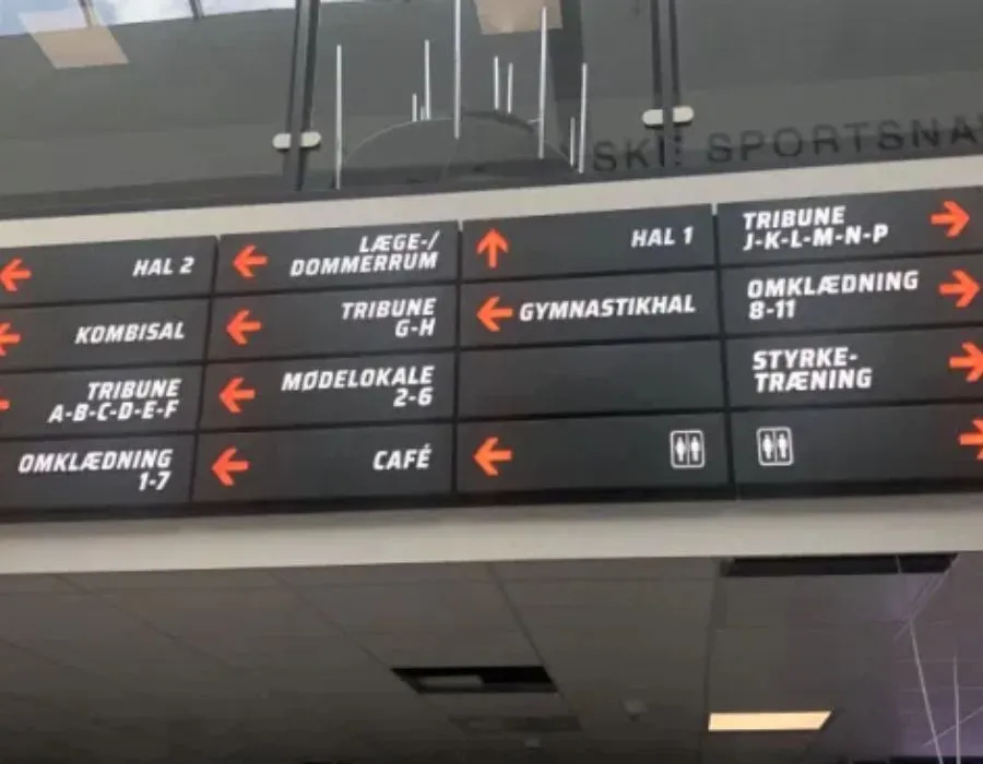 Aluminum Box Push Through Letters Signage Lahore