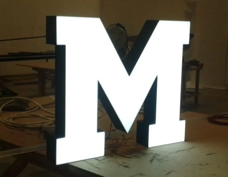 Aluminum Frontlit Sign Board Lahore