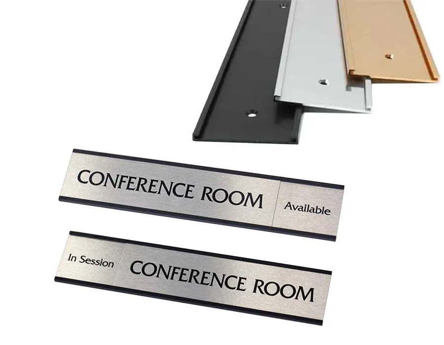 Aluminum Profile Sliding Name Plates Lahore