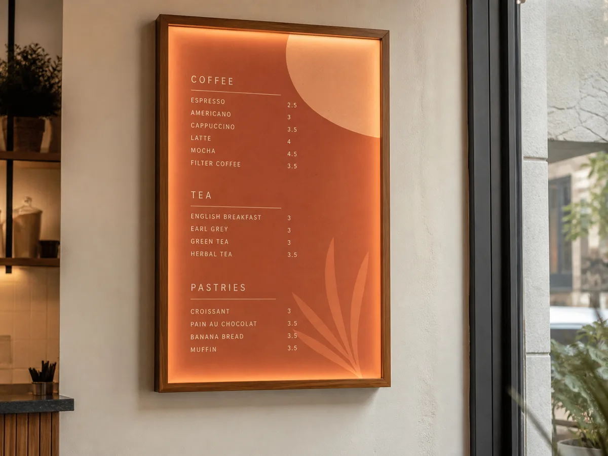 Aluminum Snap Frame with Duratrance Light Box Lahore