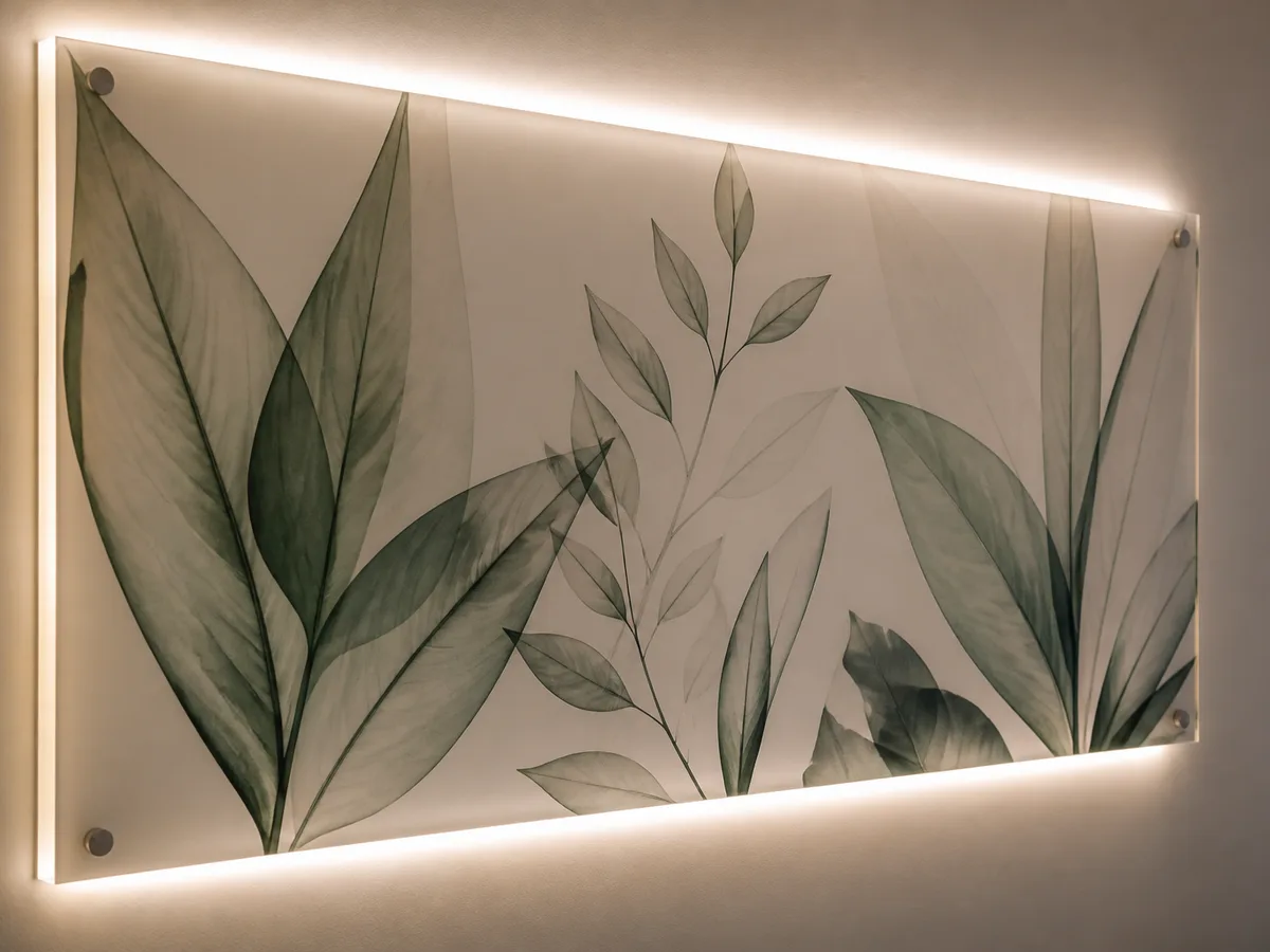 Wall Sign Light Box with Digital Printed Vinyl Lahore 