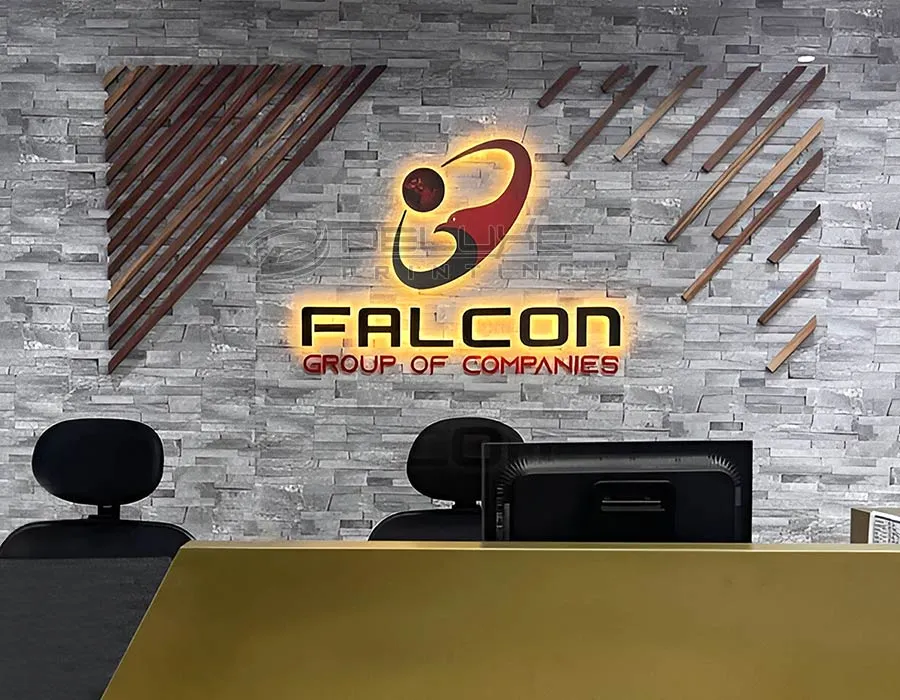 Backlit 3D Signage Lahore