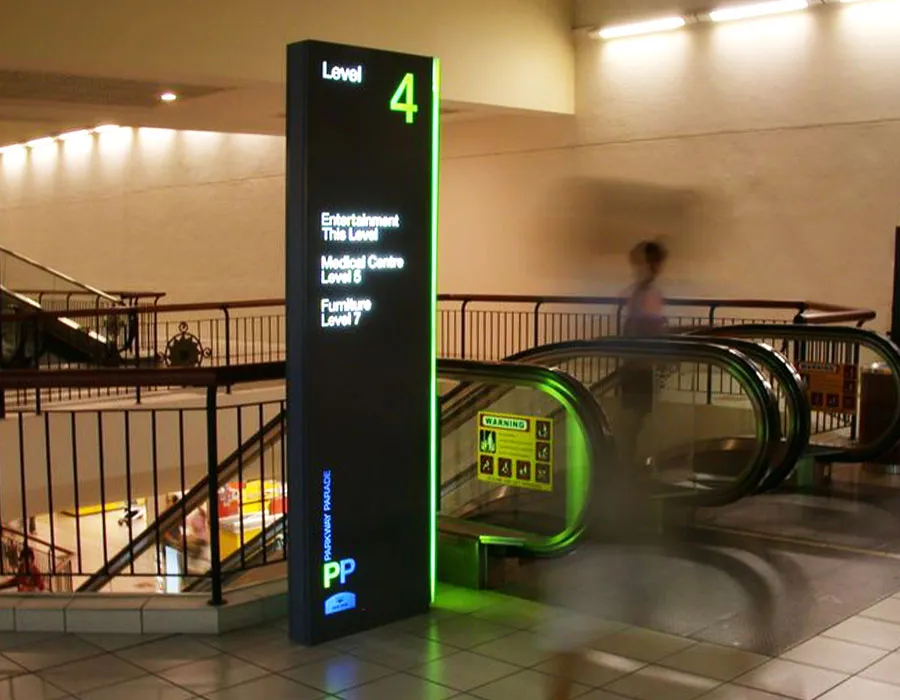 Backlit Direction / Wayfinding Signage Lahore