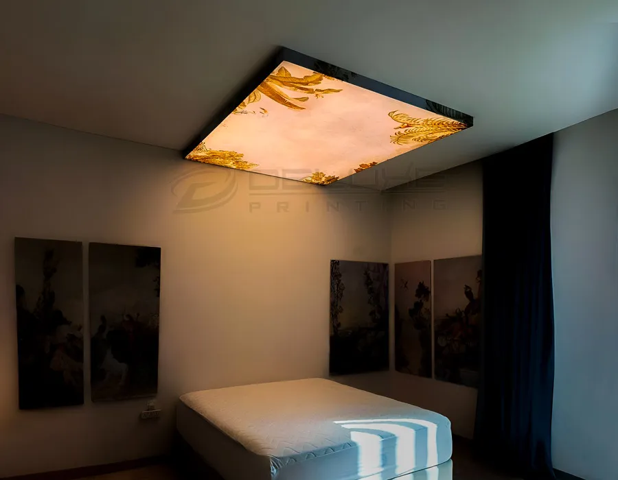 Ceiling Fabric Light Box Lahore
