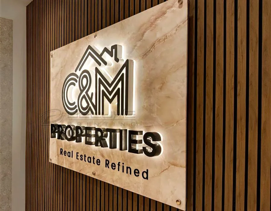 Aluminum Outlit Signage Lahore