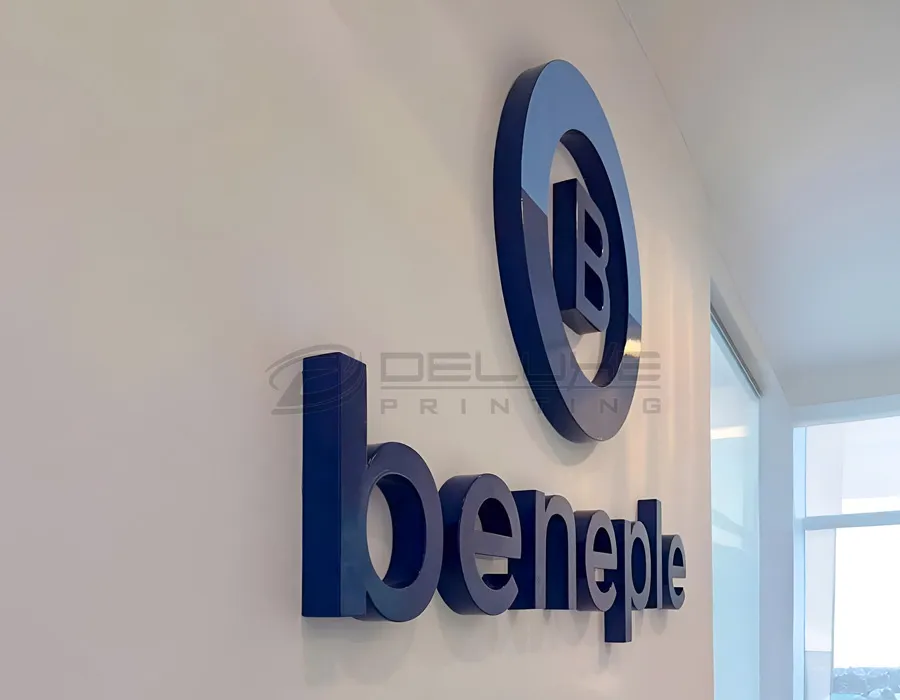 Aluminum Unlit Signage