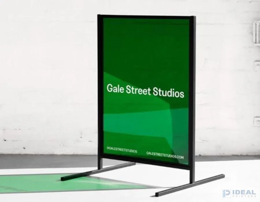 Metal Pipe Stand with Digital Print Lahore