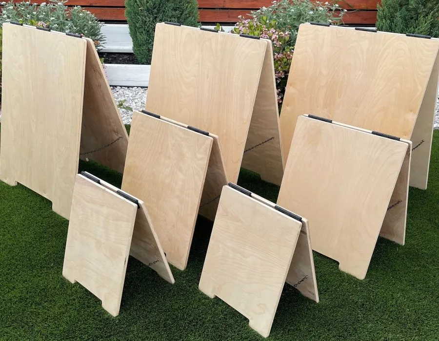 Wooden Folding Stand with Digital Print Lahore