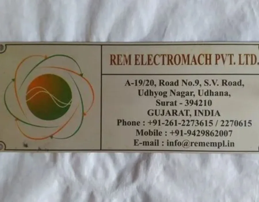 Aluminum Label with UV Direct Printing Lahore