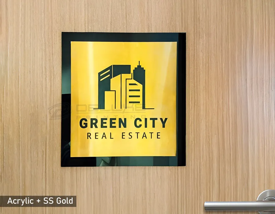 Acrylic Laser Cut Logo Lahore