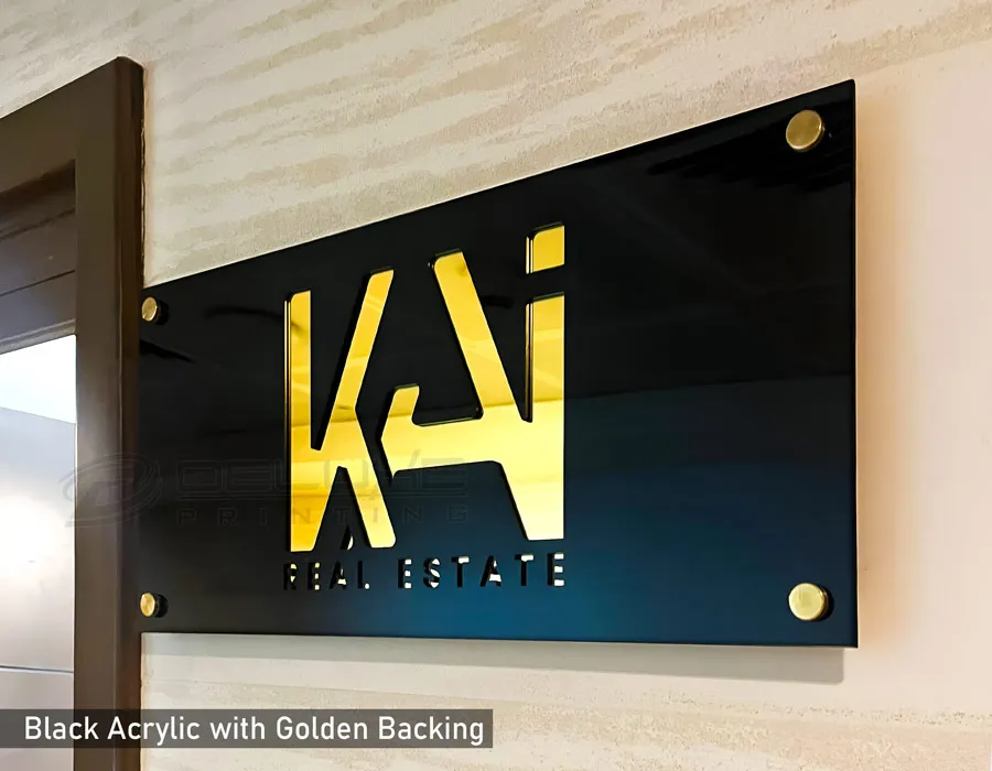 Acrylic Laser Cut Logo Lahore