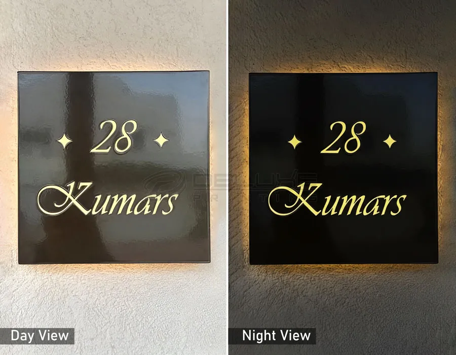 Acrylic & Aluminum Box Sign Board Lahore