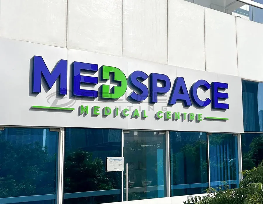 Aluminum Frontlit Sign Board Lahore