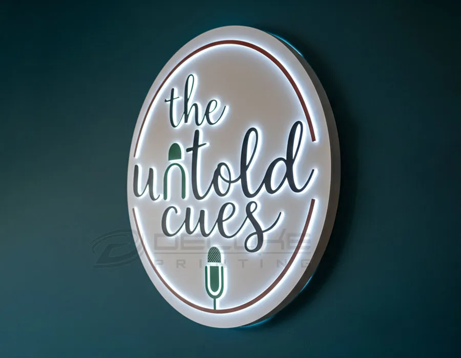 Push Through Signage Lahore