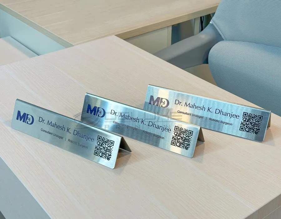 SS Molded Plate with Etching & Coloring Lahore