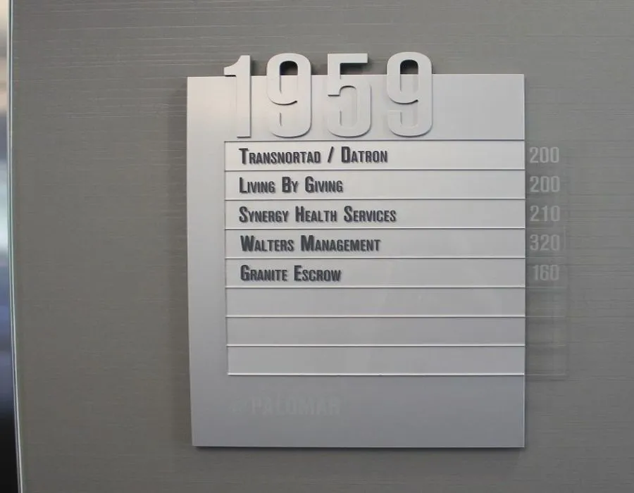 SS Plate + SS Cut Letters + Vinyl Cut Letters Signage Lahore