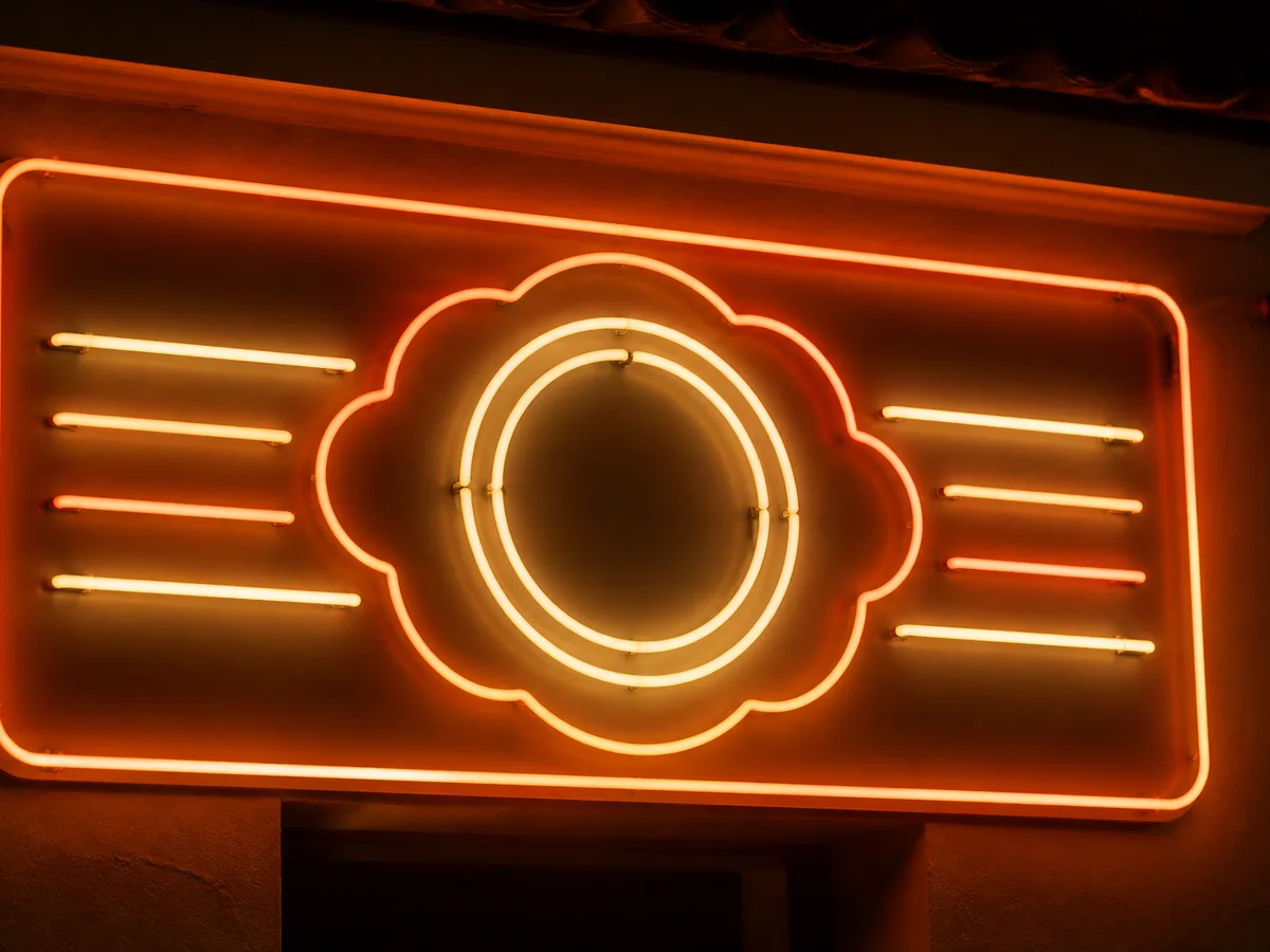 SS Reverse Letters with LED Neon Sign Board Lahore