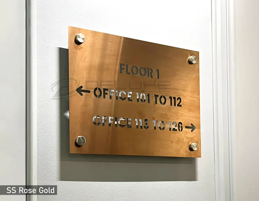 Metal Name Plates Lahore