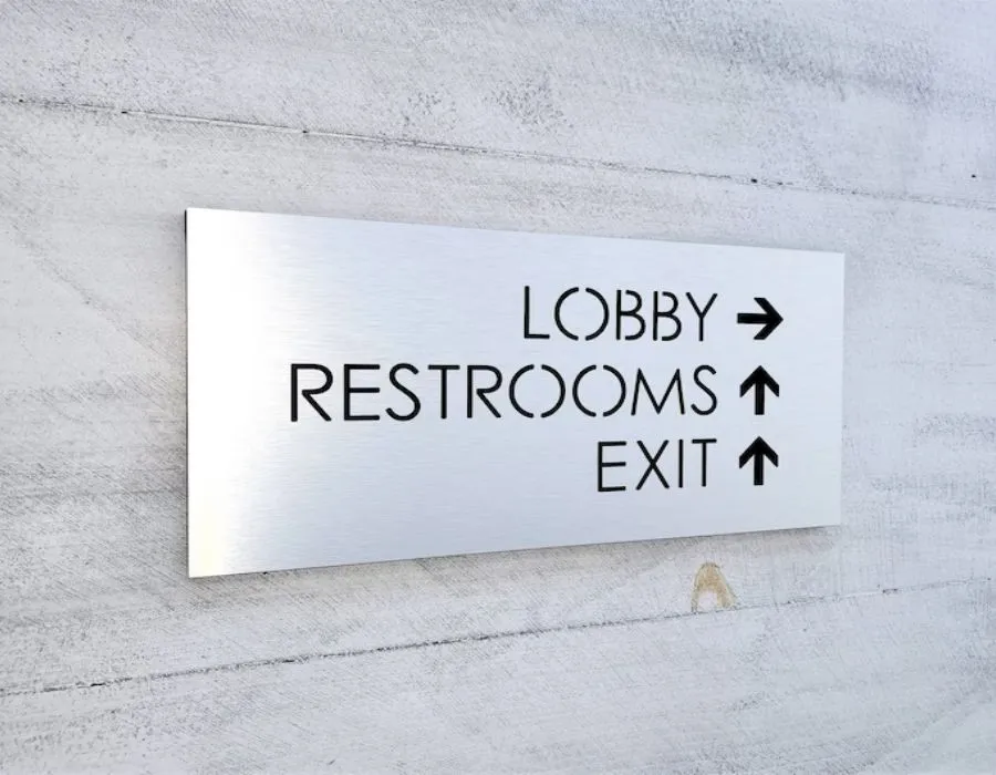 Wall Mounted Signage Lahore