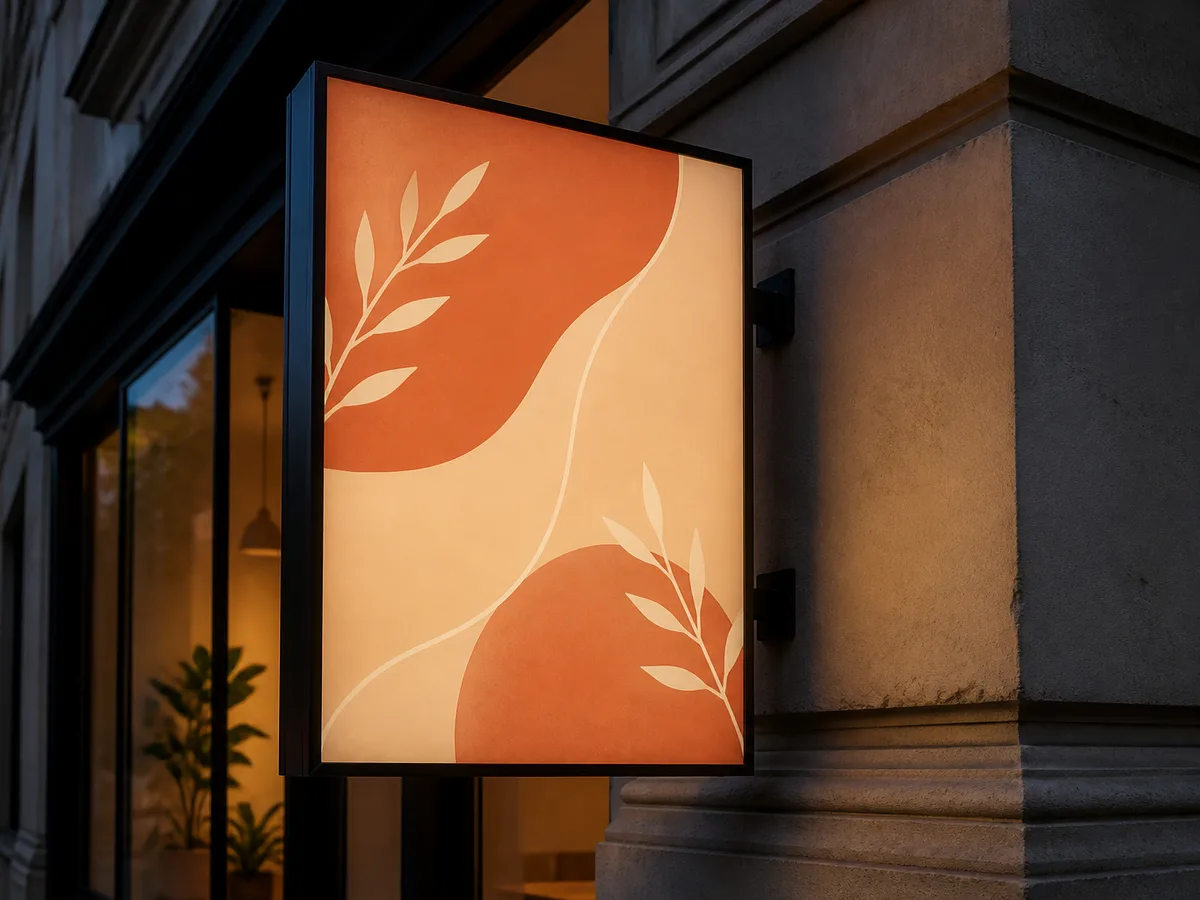Flex Face Light Box for Wall in Lahore