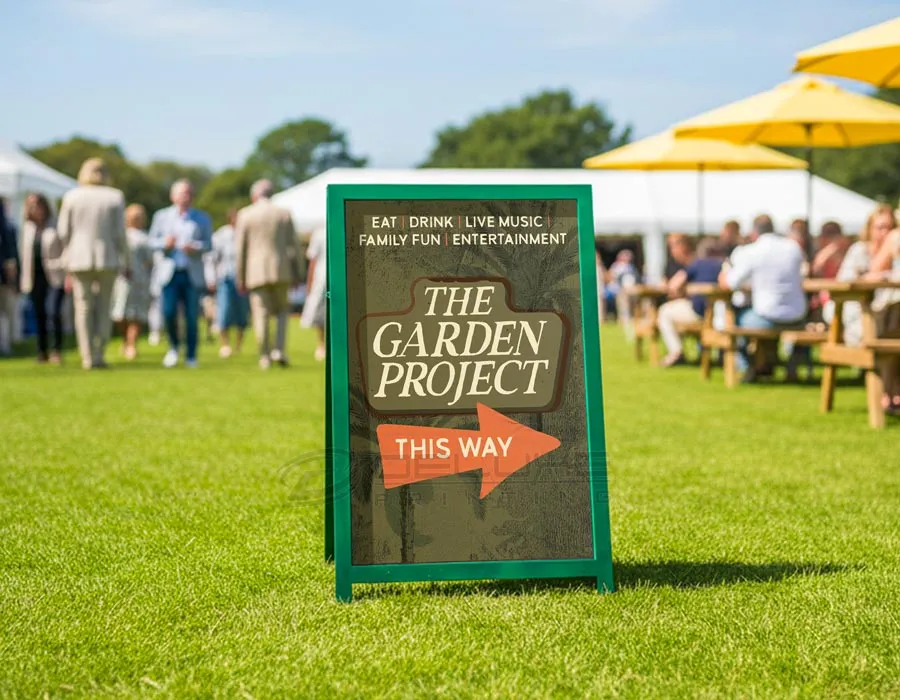 Wooden Stand with Vinyl Cut Letters / Digital Printing Lahore