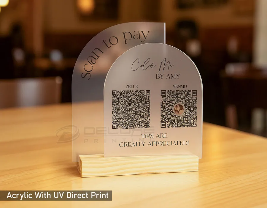 Wooden Base + Acrylic with UV direct Print Lahore