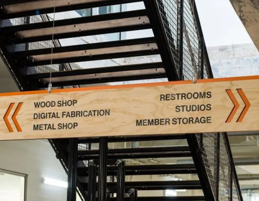 Wooden with Engraving & Coloring Signage Lahore