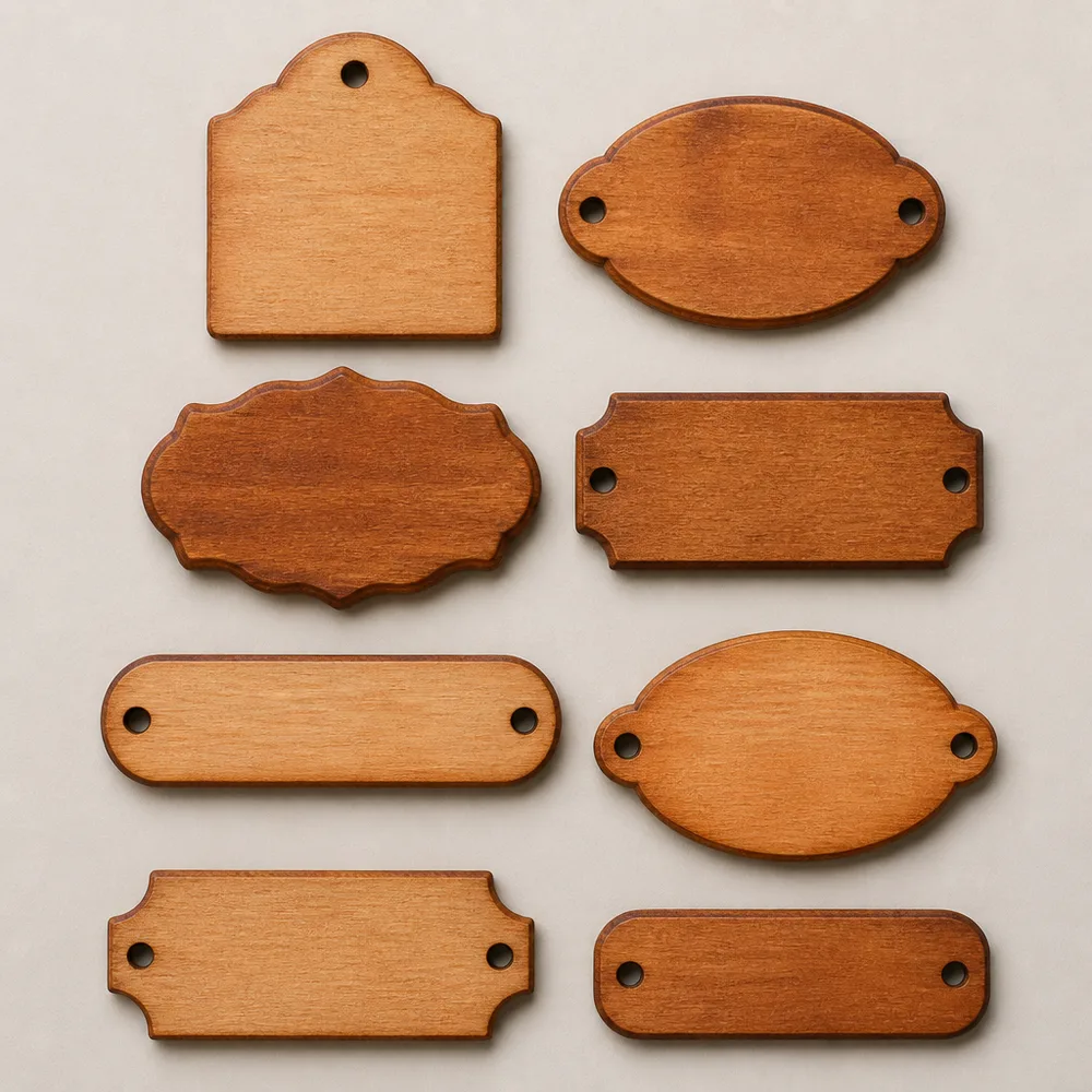 Wooden Labels Lahore