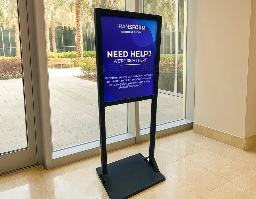 Wooden Wayfinding Signage Lahore