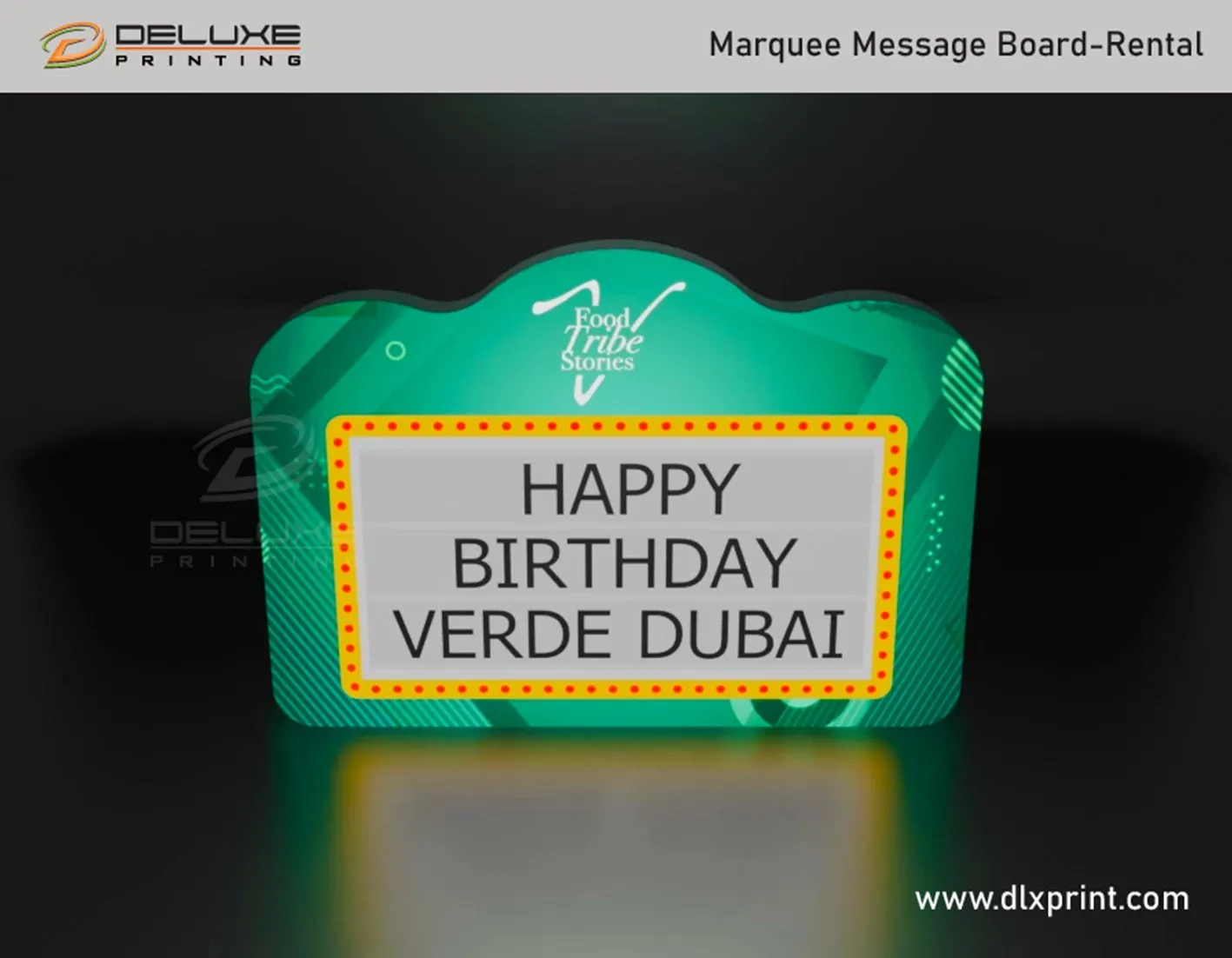 Marquee Message Board video