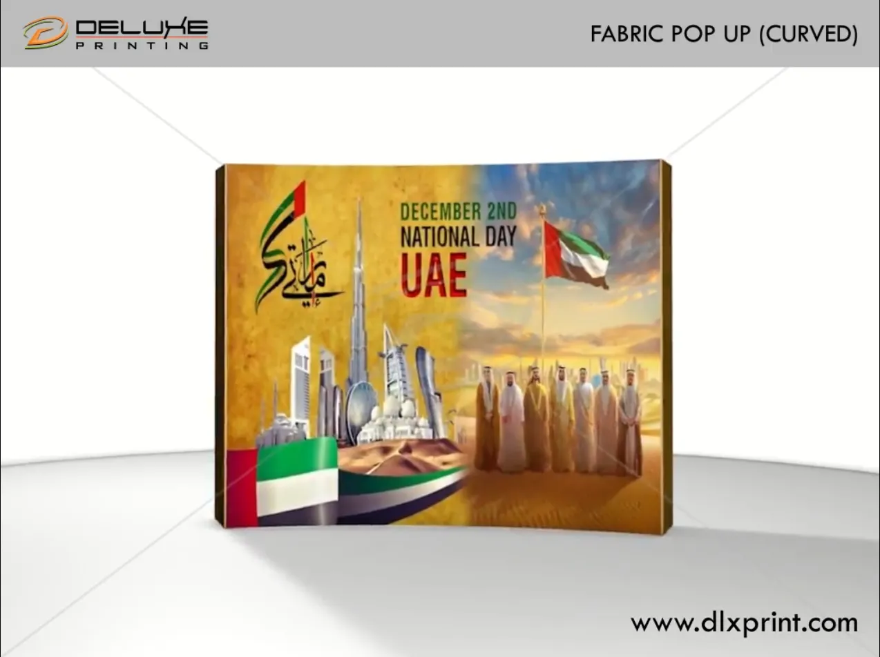 Curved Fabric Popup Structure In Lahore