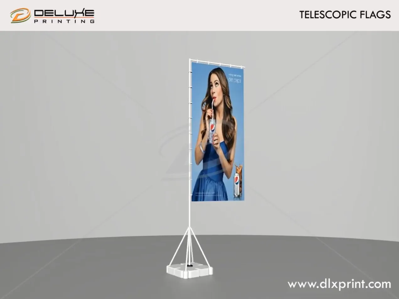 Telescopic Flags Printing Lahore