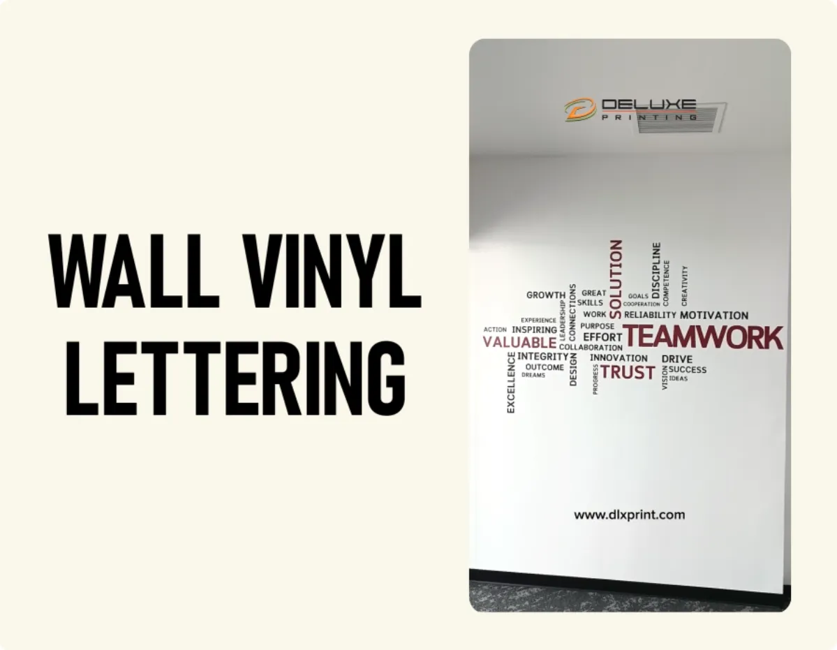 Wall Vinly Lettering In Lahore